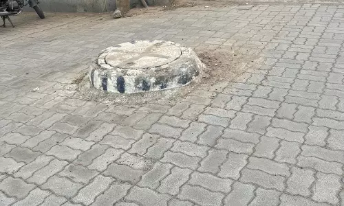 ஆபத்தான நிலையில் பாதாள சாக்கடை