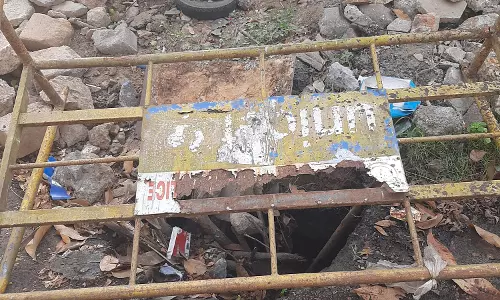 திறந்த நிலையில் வடிகால்வாய்