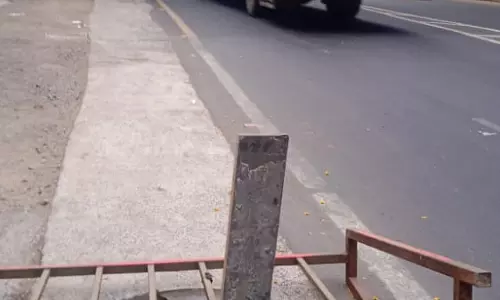 பாதாள சாக்கடைக்கு மூடி எங்கே? பாதாள சாக்கடைக்கு மூடி எங்கே?