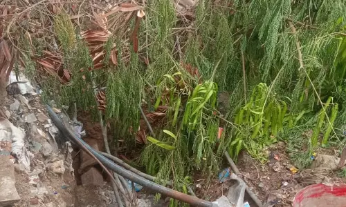 மூடப்படாத பள்ளத்தால் ஆபத்து