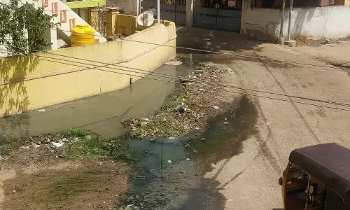 குடியிருப்பு பகுதியில் சுகாதார சீர்கேடு