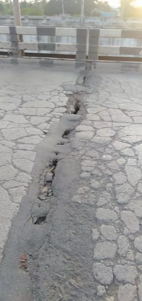 பாலம் சேதம், வேண்டும் தீர்வு பாலம் சேதம், வேண்டும் தீர்வு