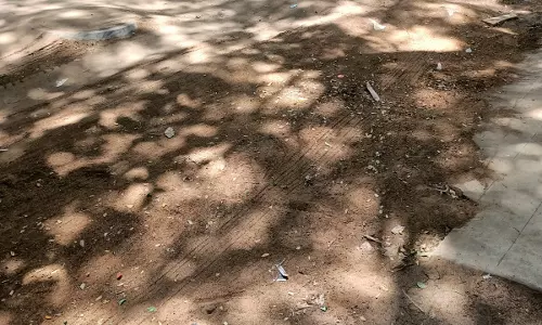 குண்டும் குழியுமான சாலை