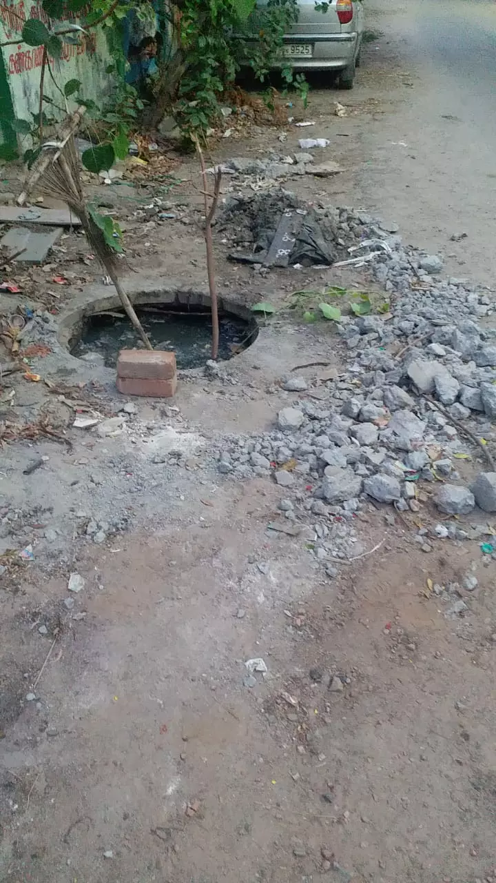 அபாயகரமான பாதாள சாக்கடை அபாயகரமான பாதாள சாக்கடை