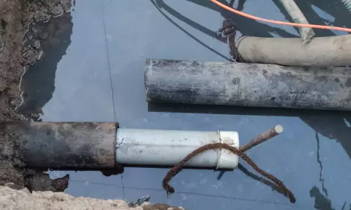 குடிநீர் வீணாவது, நின்றது குடிநீர் வீணாவது, நின்றது