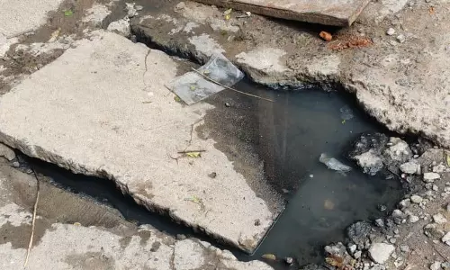 சாலை சேதம்