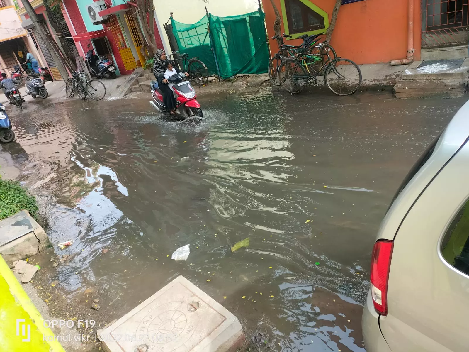 தினமும் தேங்கும் கழிவுநீர்