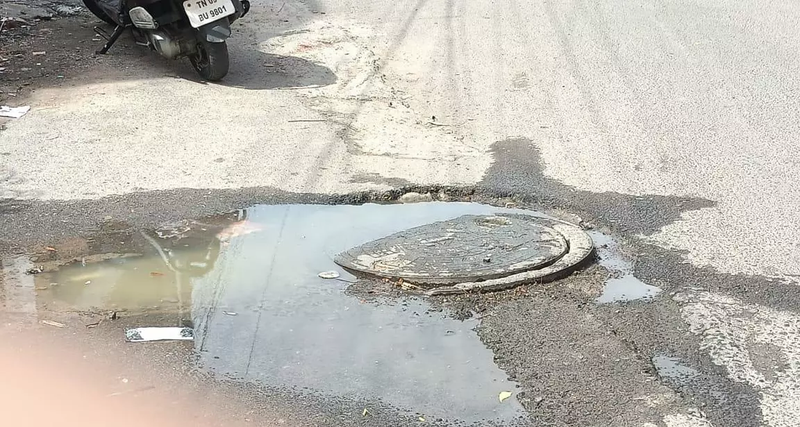 கசியும் கழிவுநீர்