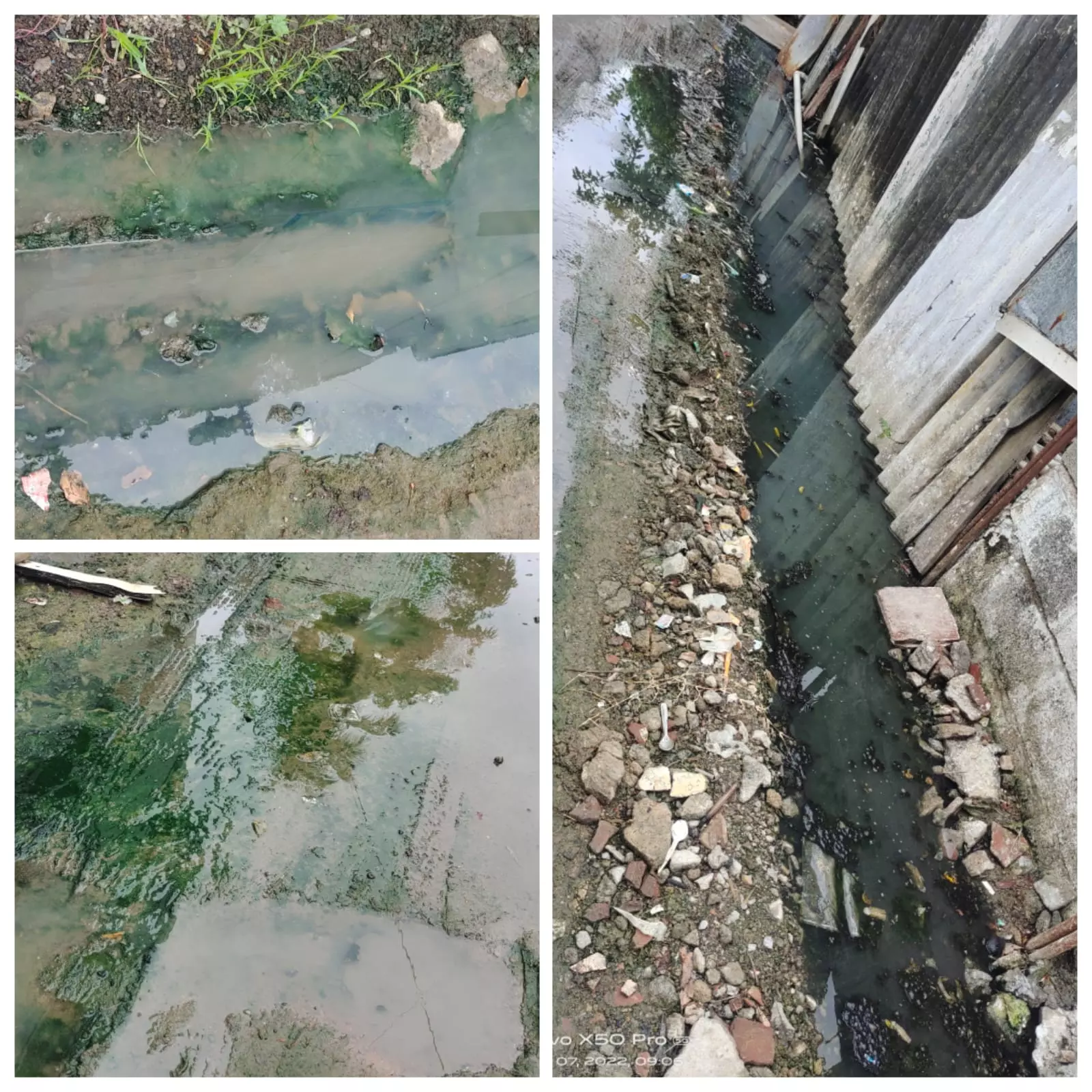 கழிவுநீர் தேக்கம்