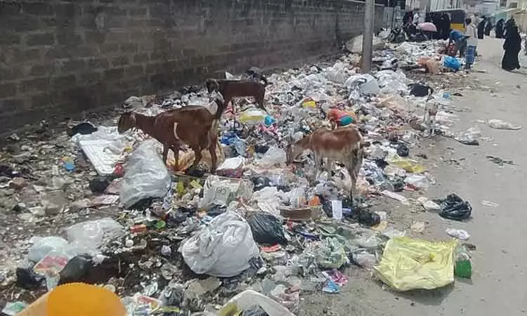 குப்பைகளால் சுகாதார சீர்கேடு