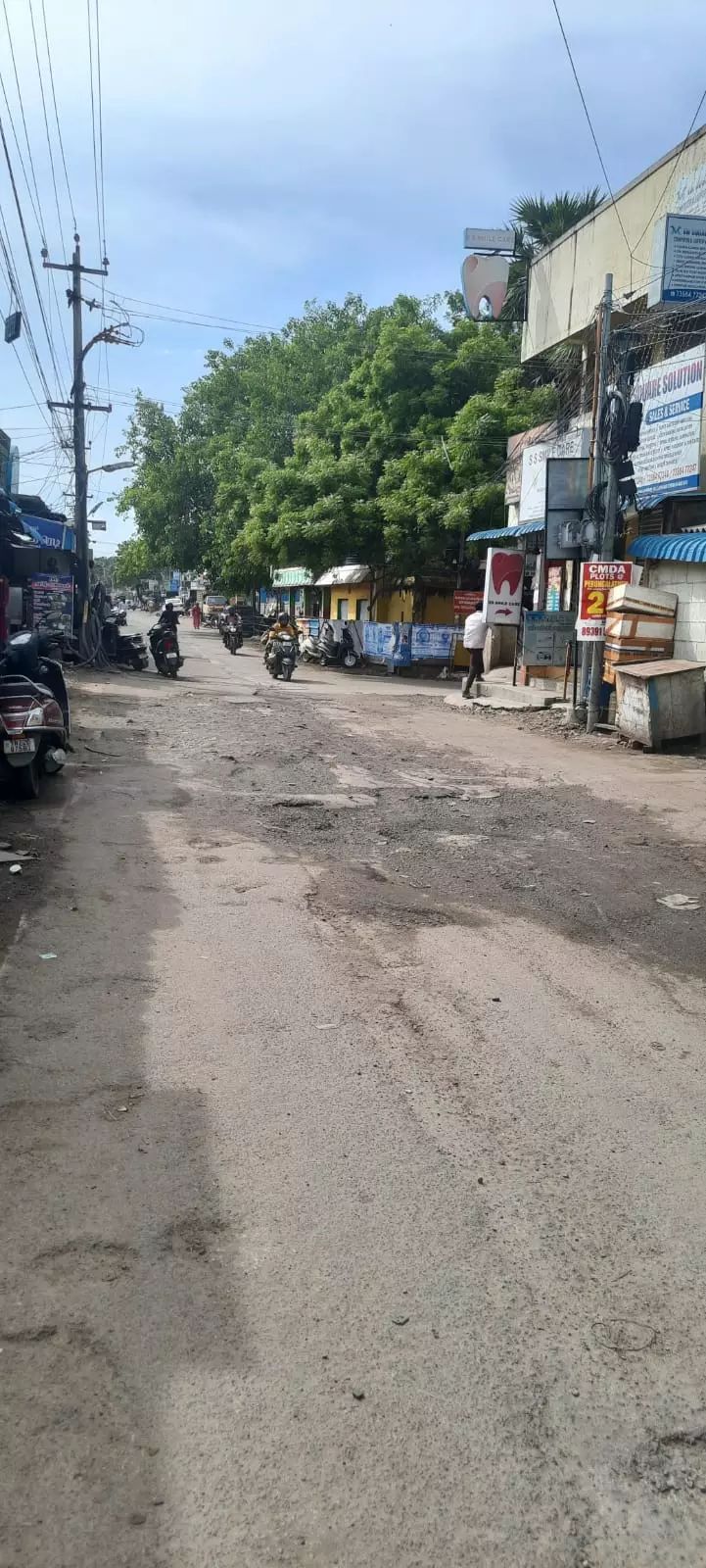 சேதமடைந்த சாலை சீரமைக்கப்படுமா?