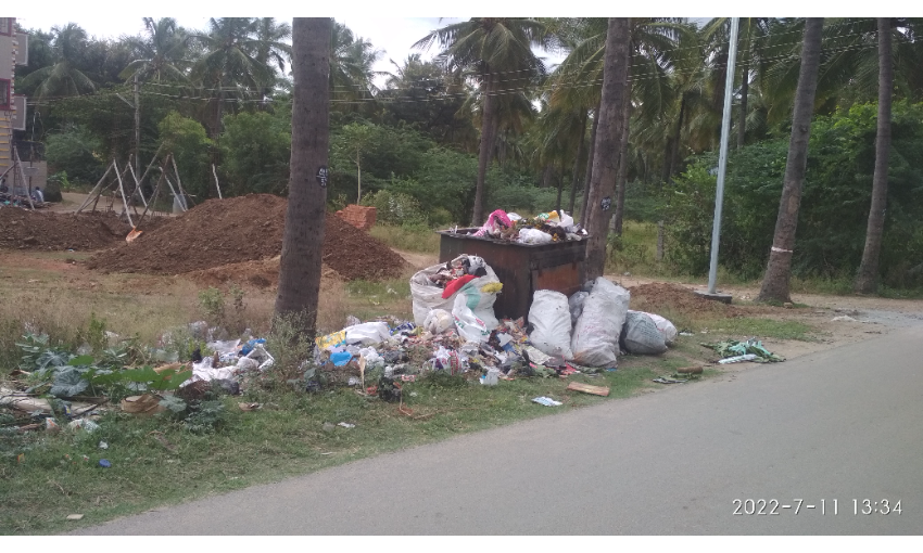 குப்பையால் சுகாதார சீர்கேடு