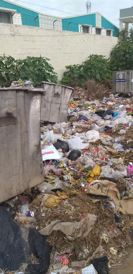 குவிந்து கிடக்கும் குப்பை குவிந்து கிடக்கும் குப்பை