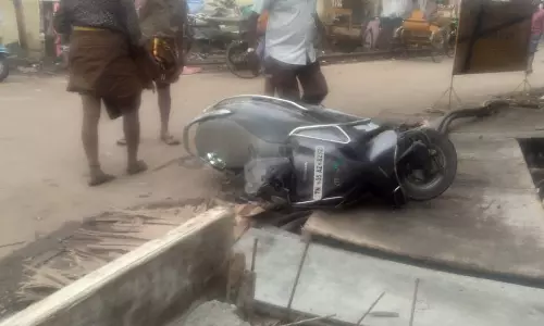 ஆபத்தான வடிகால்வாய்