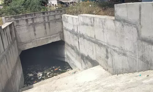 சுரங்கப்பாதையில் தேங்கும் மழைநீர் சுரங்கப்பாதையில் தேங்கும் மழைநீர்