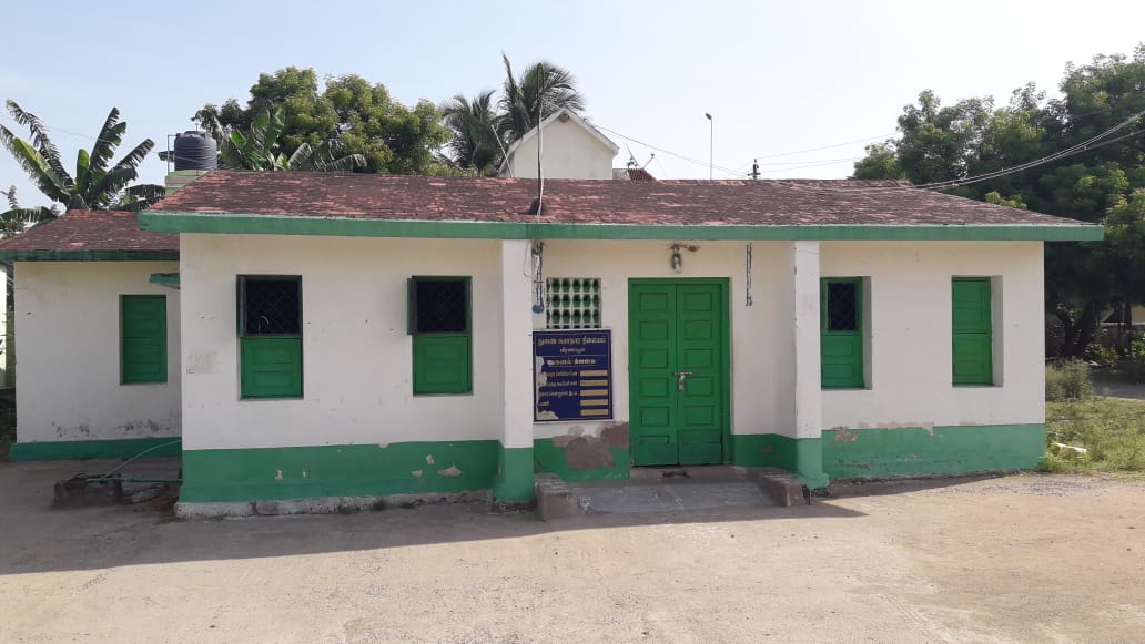 சேதமடைந்த சுகாதார நிலையம்