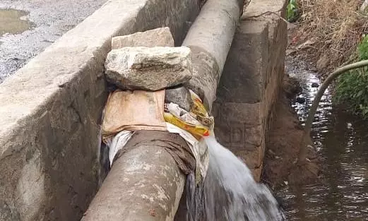 குடிநீர் குழாய் உடைப்பு