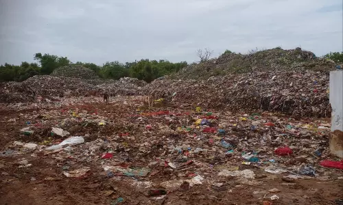 மலைபோல் குவியும் குப்பைகள்