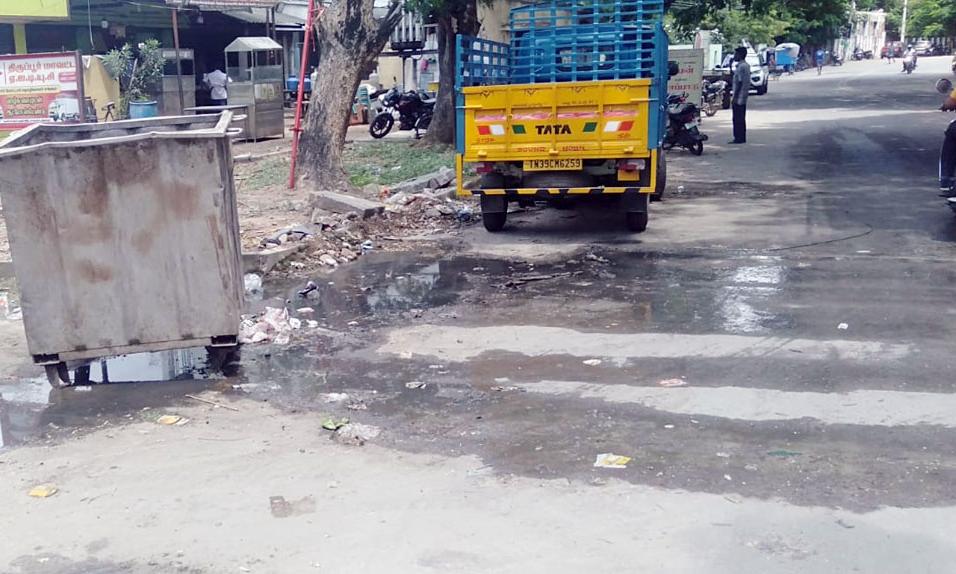 வீணாகும் குடிநீர்