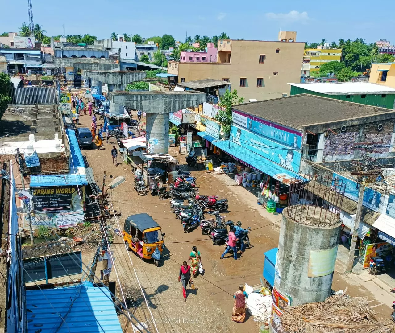 மேம்பால பணி முடிவடையுமா ? மேம்பால பணி முடிவடையுமா ?