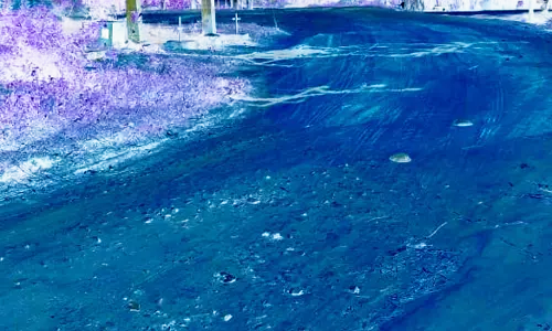 குண்டும், குழியுமான சாலை