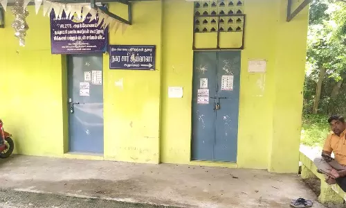 பூட்டிேய கிடக்கும் நில அளவை சார் ஆய்வாளர் அலுவலகம் பூட்டிேய கிடக்கும் நில அளவை சார் ஆய்வாளர் அலுவலகம்