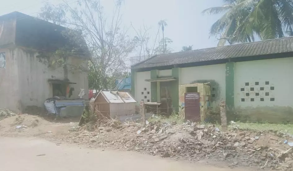 ஆபத்தான நீர்த்தேக்க தொட்டி