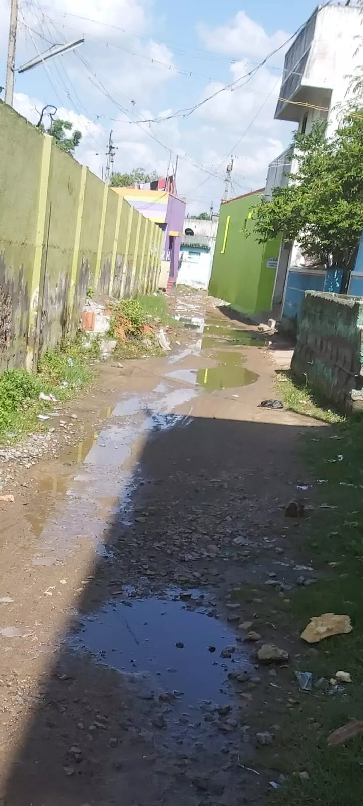 இரண்டு ஆண்டுகளாக சீரமைக்கப்படாத சாலை