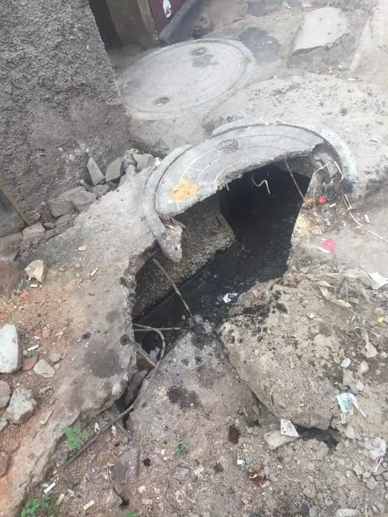 அபாயகரமான பாதாள சாக்கடை அபாயகரமான பாதாள சாக்கடை