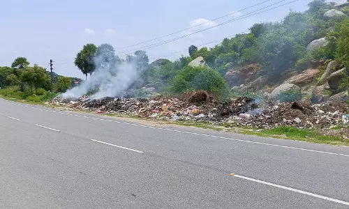 புகையால் வாகன விபத்து