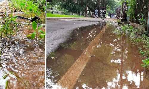 வீணாகும் குடிநீர் வீணாகும் குடிநீர்