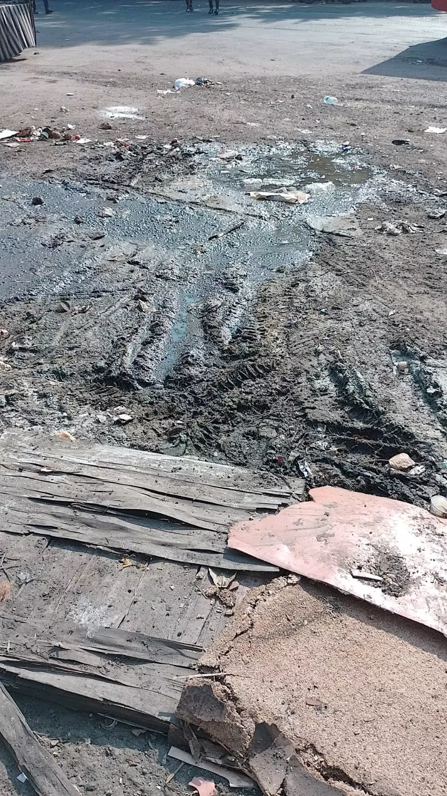 கழிவுநீரால் துர்நாற்றம்