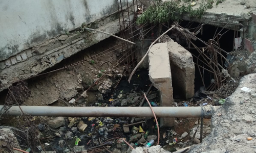 அபாயகரமான பள்ளம்