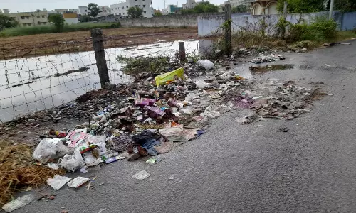 குவிந்து கிடக்கும் குப்பை