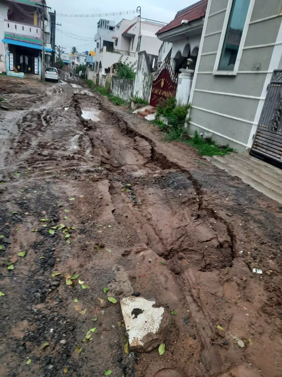 தெருவின் அவலநிலை தெருவின் அவலநிலை