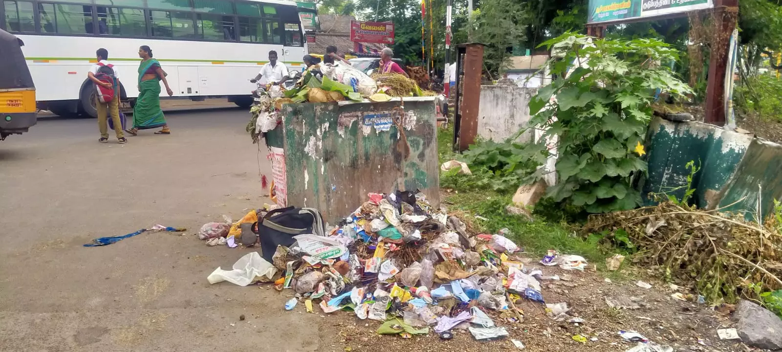 குப்பைகள் எப்போது அகற்றப்படும்?