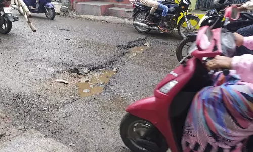 சாலை சேதம்