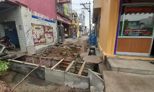 கழிவுநீர், பாலம் கட்டும் பணியை விரைந்து முடிக்க வேண்டும்