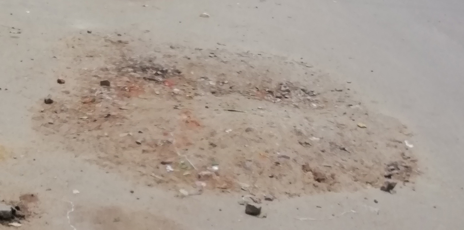 பழுதடைந்த ரோடு