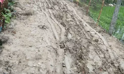 சேறும்,சகதியுமான சாலை சேறும்,சகதியுமான சாலை