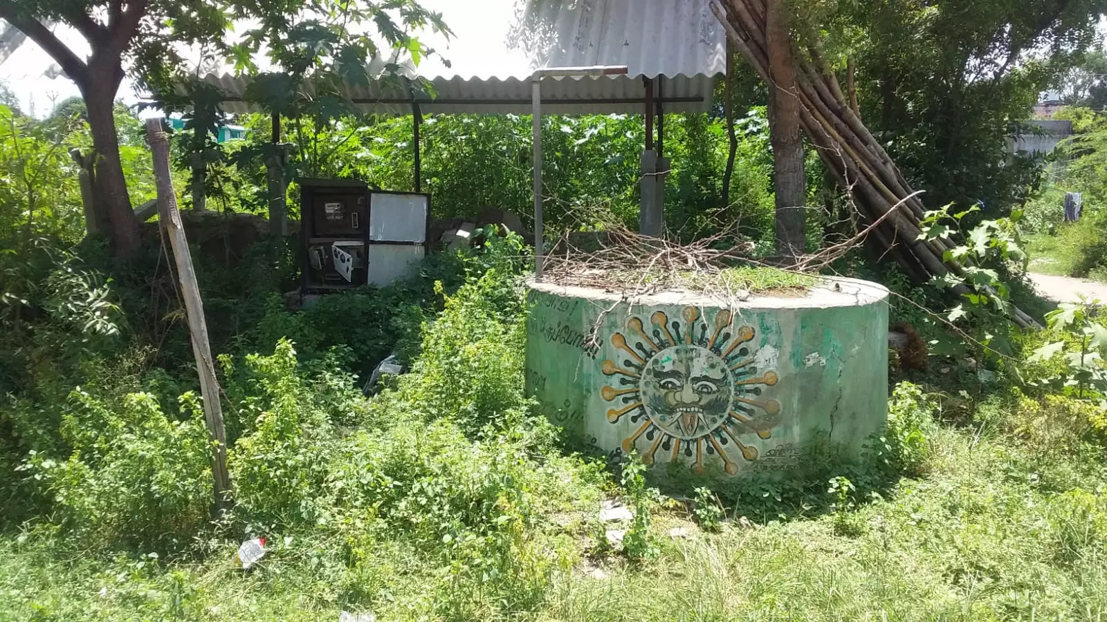 குடிநீர் தொட்டி மாயம்