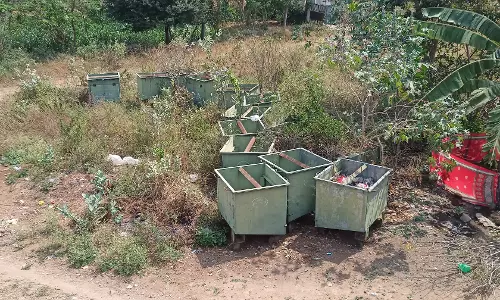 பயன்படுத்தாத குப்பைதொட்டிகள் பயன்படுத்தாத குப்பைதொட்டிகள்