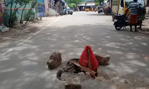 அச்சுறுத்தும் பாதாள சாக்கடை அச்சுறுத்தும் பாதாள சாக்கடை