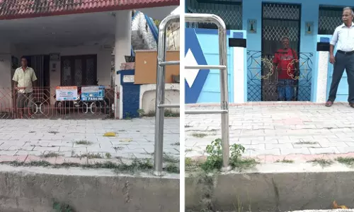 வீடுகளை விட உயரமாக இருக்கும் தெருக்களால் அவதி