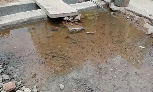 வீணாகும் குடிநீர்