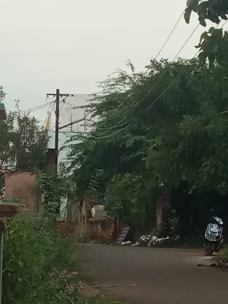 தாழ்வாக செல்லும் மின்கம்பிகள்