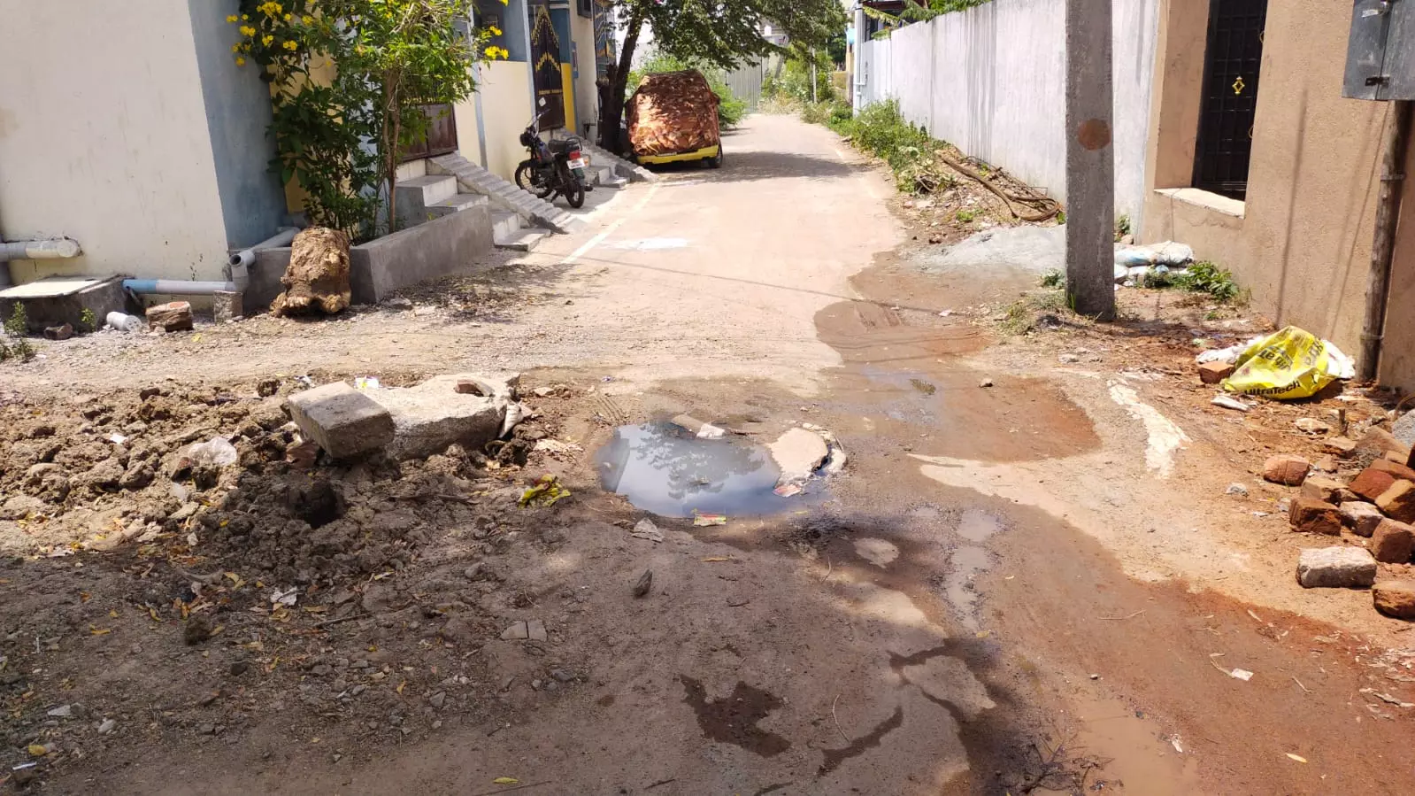 கழிவுநீரால் சுகாதார சீர்கேடு