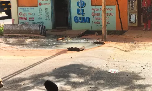 வீணாகும் குடிநீர்