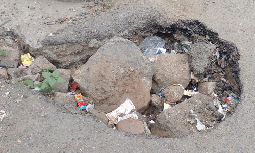 ஆபத்தான பள்ளம்