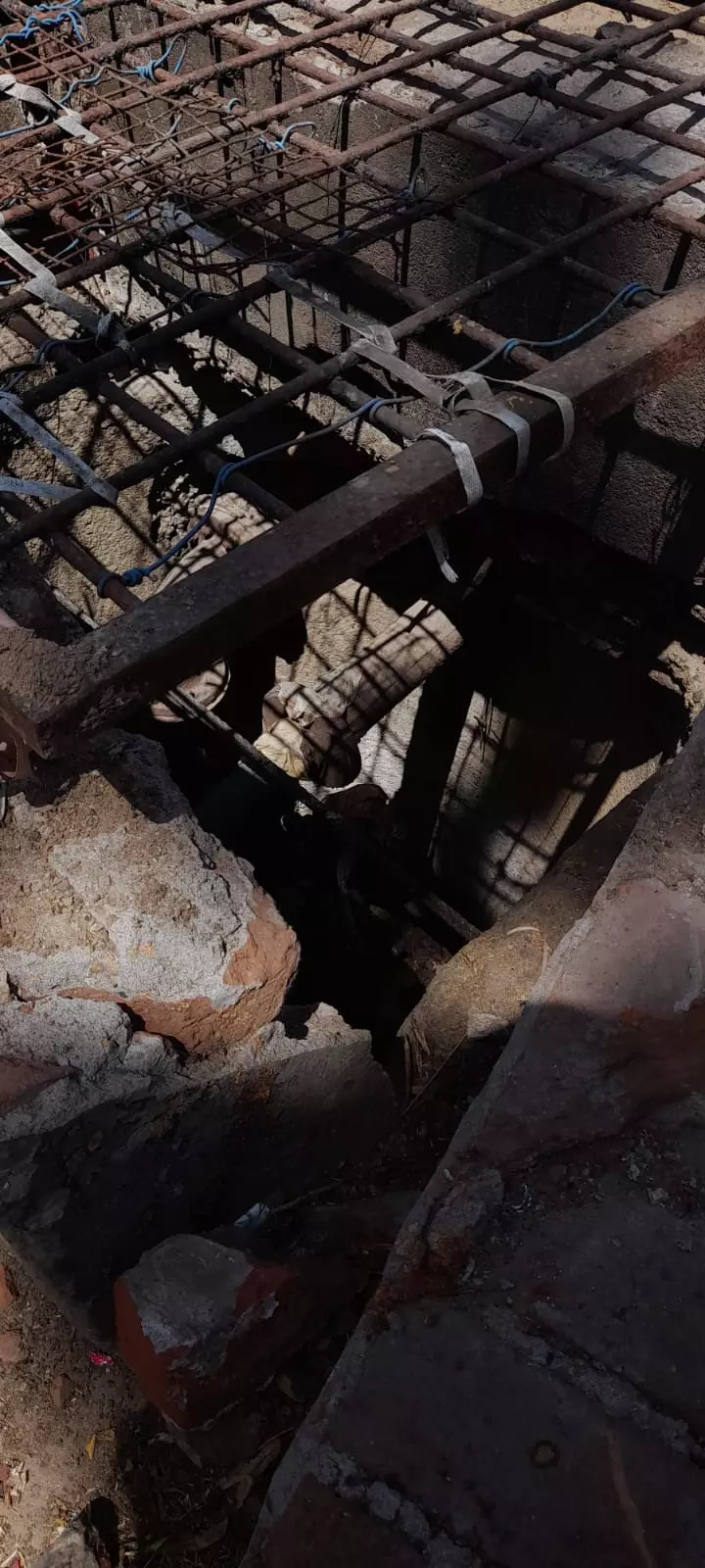 சுற்றுச்சுவர் இல்லாத கிணறு